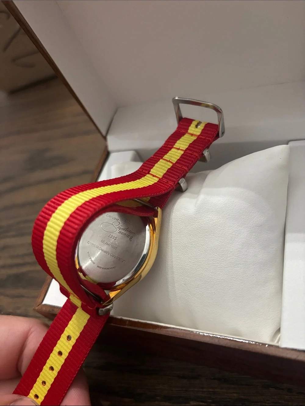 1995 Sun Time McDonald’s Driver Signature Series Bill Elliott Watch – NASCAR